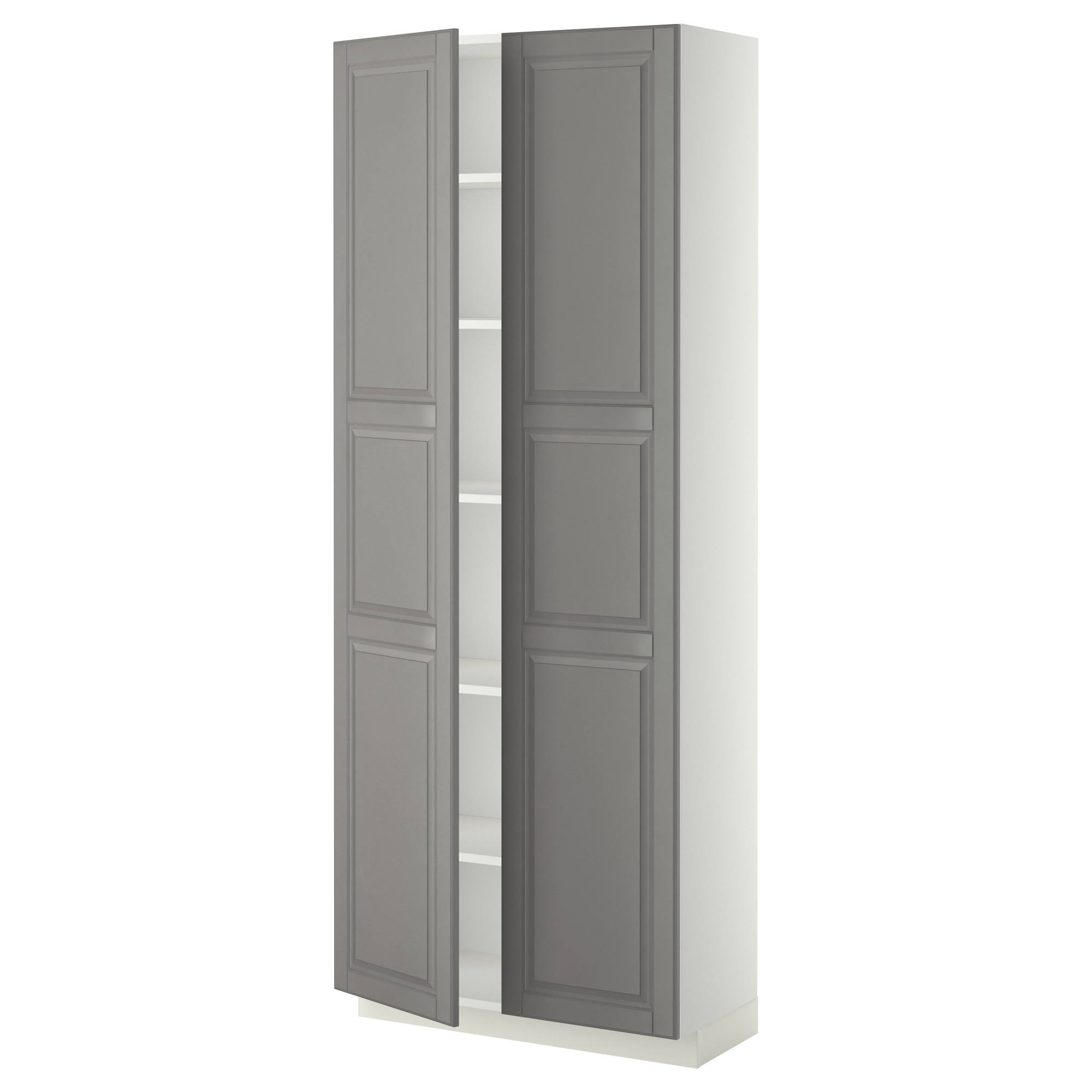 METOD high cabinet with shelves