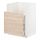METOD/MAXIMERA - bc f BREDSJÖN sink/2 fronts/2 drws, white/Askersund light ash effect | IKEA Taiwan Online - PE722417_S1
