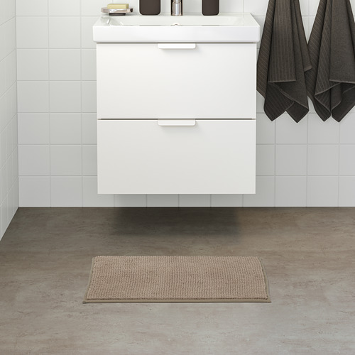 TOFTBO - 浴室腳踏墊, 深米色 | IKEA 線上購物 - PE782052_S4
