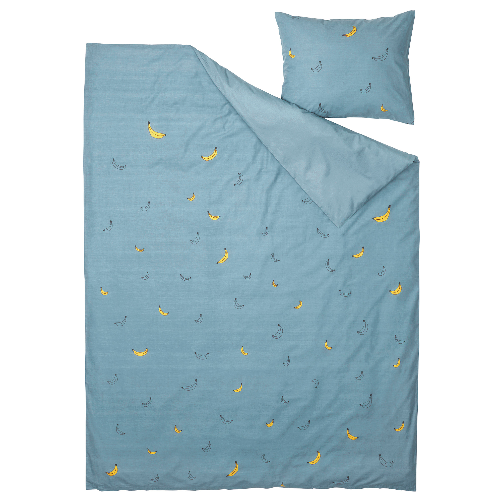 VÄNKRETS duvet cover and pillowcase