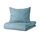 VÄNKRETS - quilt cover and pillowcase, banana pattern blue | IKEA Taiwan Online - PE818124_S1