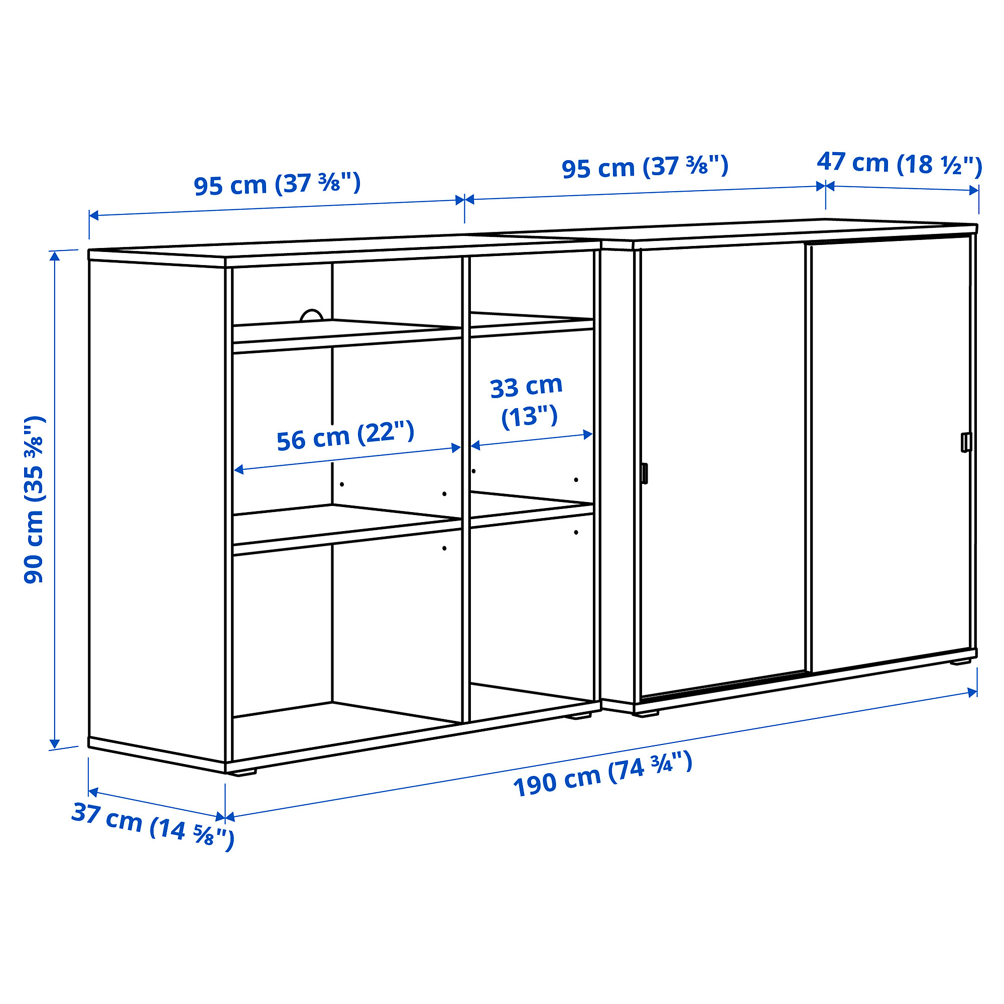 VIHALS storage combination