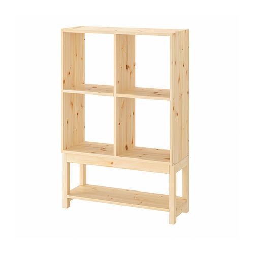 IVAR - 層架組合附底架, 80x30x120 公分, 80x30x120 公分 | IKEA 線上購物 - PE934169_S4