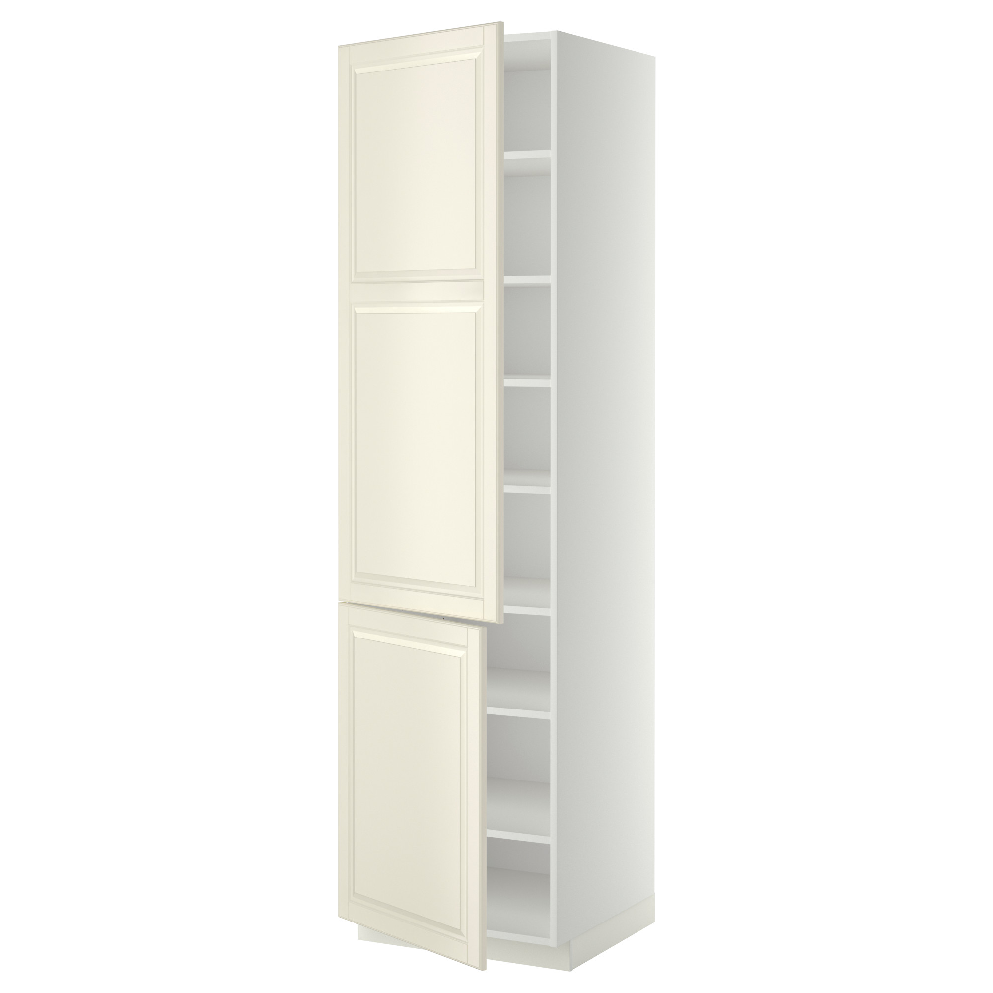 METOD high cabinet with shelves/2 doors