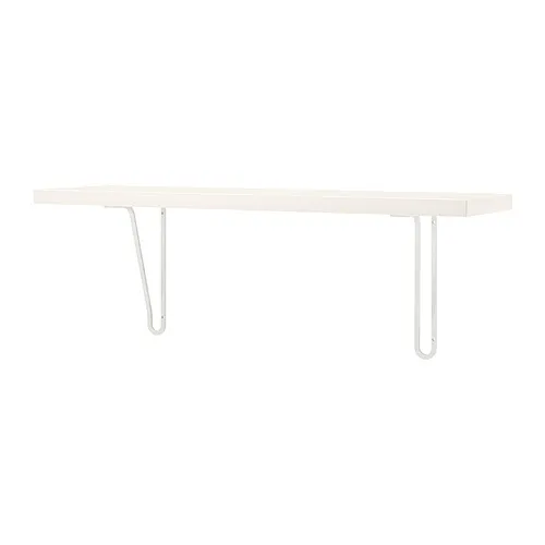 BERGSHULT/FÖRLÄGGARE - 層板, 白色/白色, 80x20 公分 | IKEA 線上購物 - PE934199_S4