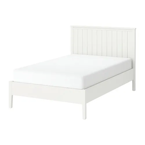 GULLABERG - bed frame, white/Luröy, 120x200 cm | IKEA Taiwan Online - E1003367_S4
