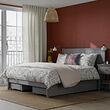 GULLABERG bed frame with 4 storage boxes
