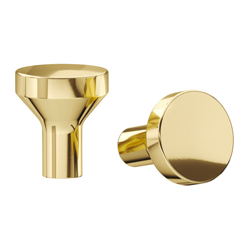 BAGGANÄS - knob, brass-colour, 21 mm | IKEA Taiwan Online - PE623173_S4