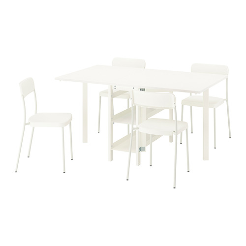 VIHALS/VIHALS 餐桌附4張餐椅