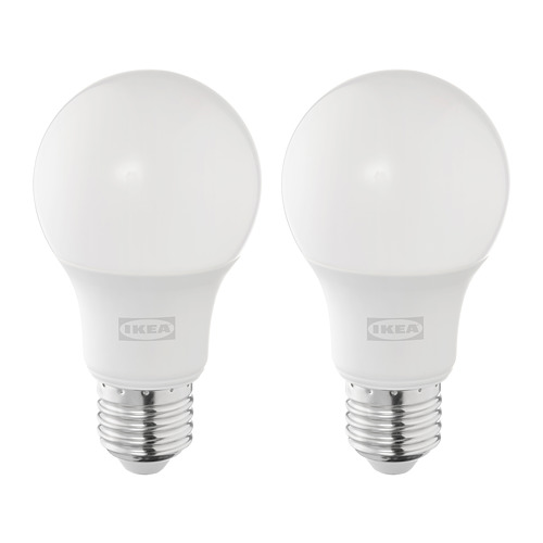 SOLHETTA - LED燈泡 E27 806流明, 可調光/球形 乳白色 | IKEA 線上購物 - PE818257_S4