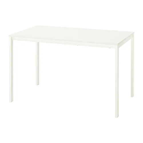 VIHALS - 桌子, 白色/白色, 125x74 公分 | IKEA 線上購物 - PE964975_S4