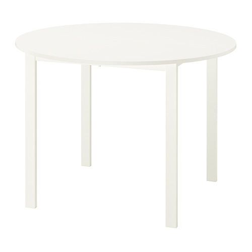 VIHALS - table, white/white, 107 cm | IKEA Taiwan Online - PE964976_S4