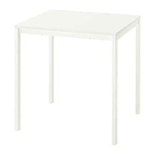 VIHALS - 桌子, 白色/白色, 74x74 公分 | IKEA 線上購物 - PE964980_S4