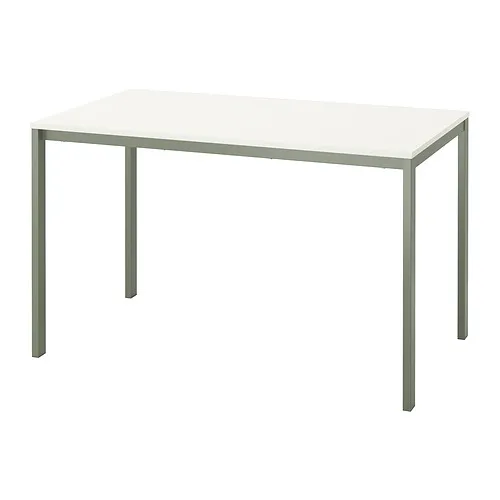 VIHALS - 桌子, 白色/綠色, 125x74 公分 | IKEA 線上購物 - PE964979_S4