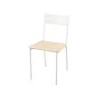 BUSLÄTT - 餐椅, 白色/松木 | IKEA 線上購物 - PE964986_S2 