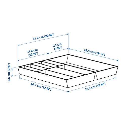 UPPDATERA 餐具托盤／用具托盤