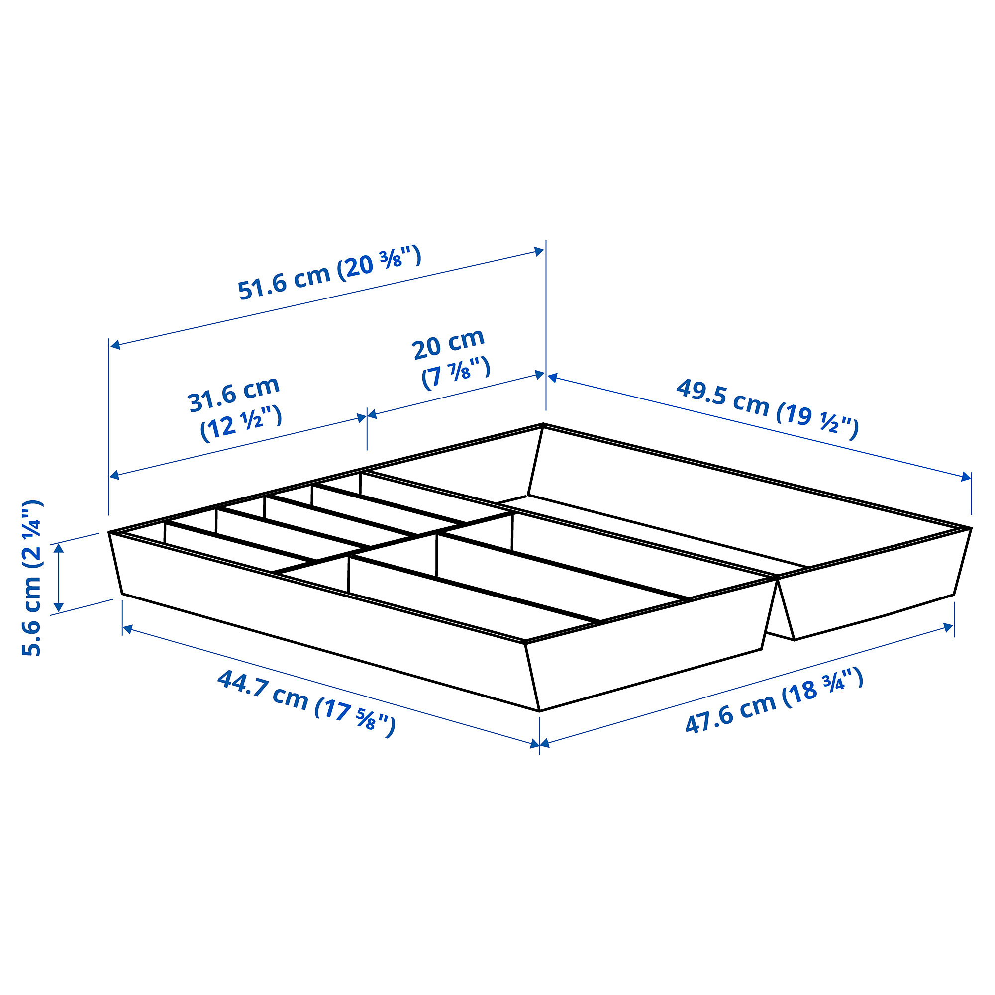 UPPDATERA 餐具托盤／用具托盤
