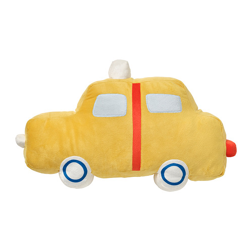 BARNDRÖM - cushion, yellow/taxi-shaped, 51x30 cm | IKEA Taiwan Online - E1003579_S4