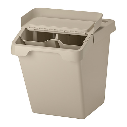 SORTERA - 附蓋垃圾分類箱，60 公升 | IKEA 線上購物 - E1038354_S4
