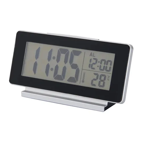 FILMIS - clock/thermometer/alarm, black, 16.5x9 cm | IKEA Taiwan Online - PE673258_S4