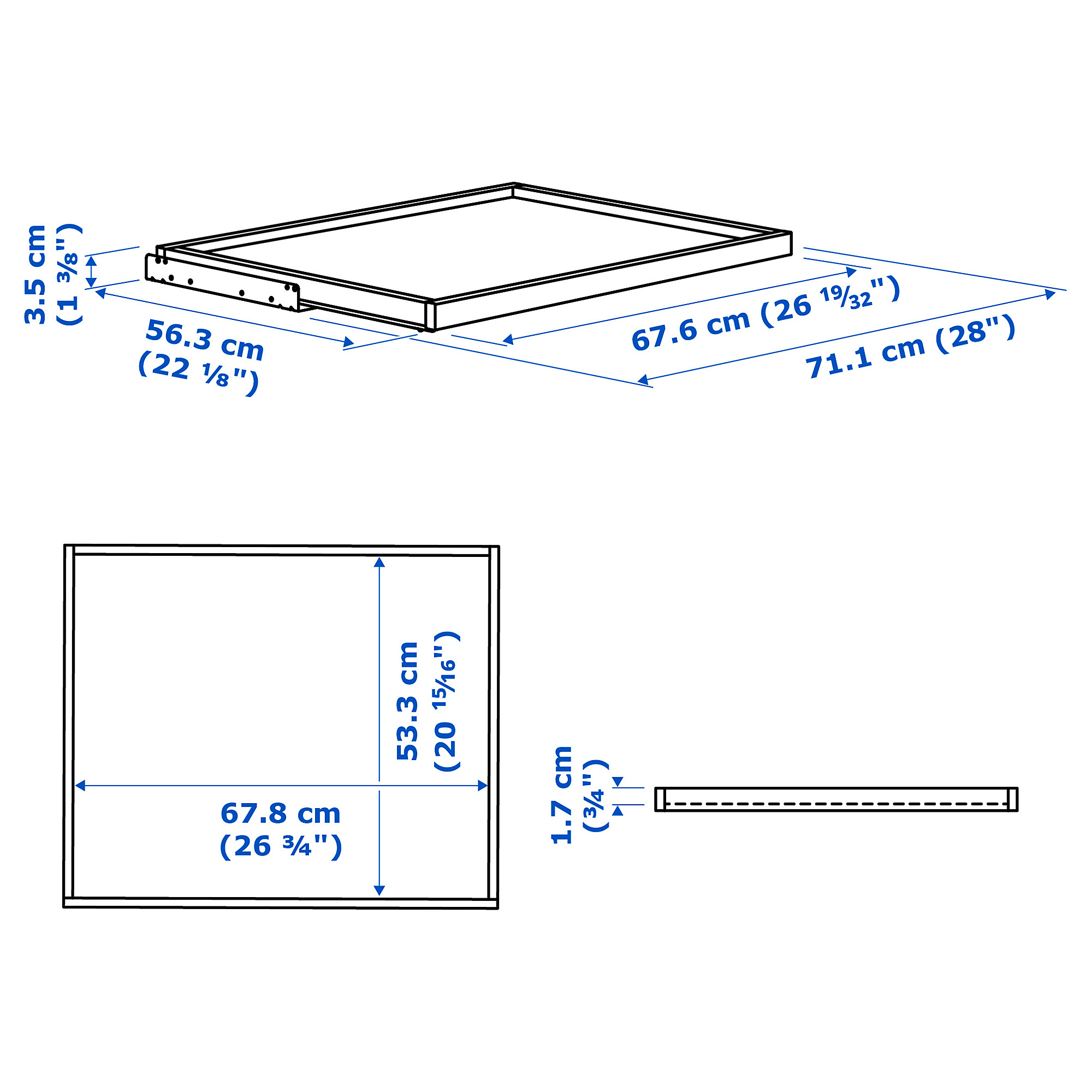 KOMPLEMENT pull-out tray