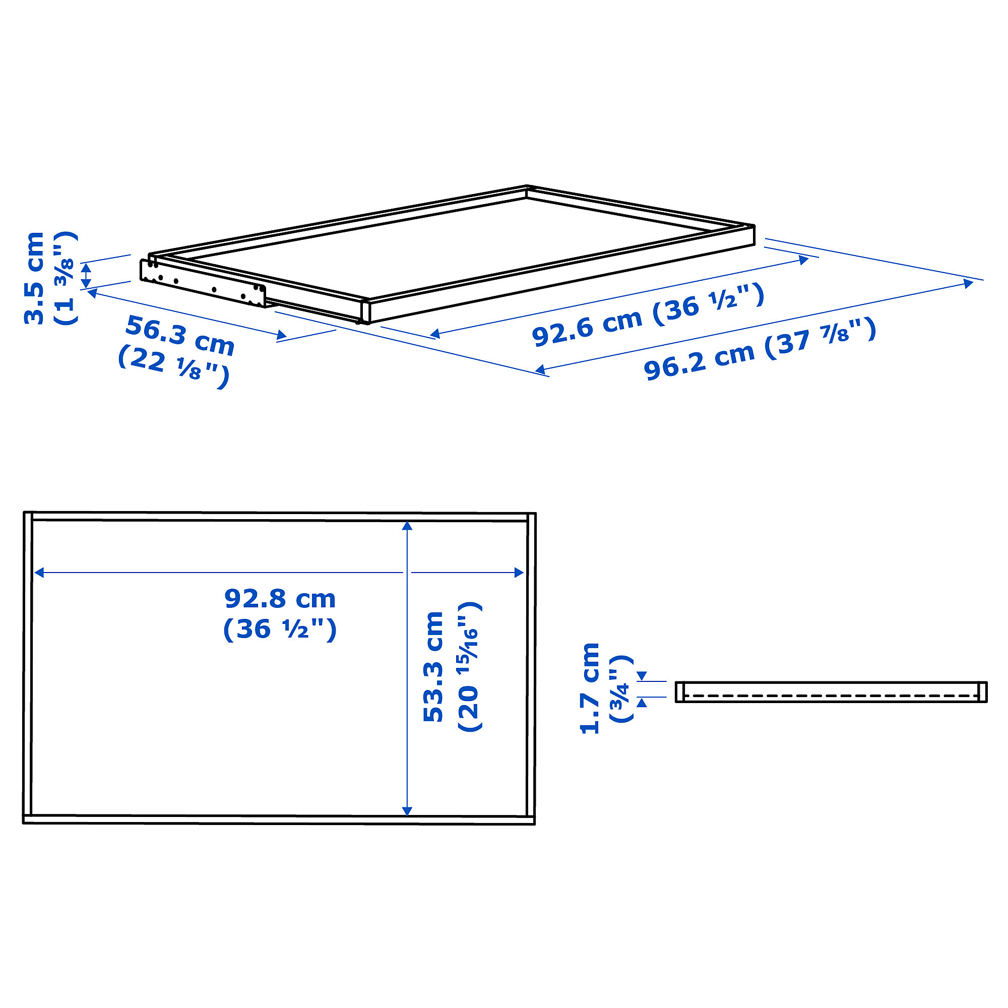 KOMPLEMENT pull-out tray