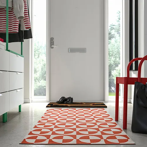 PUBLIKVÄRD rug, flatwoven