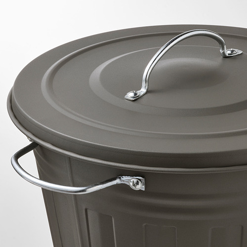 KNODD - 垃圾桶, 灰色 | IKEA 線上購物 - PE861378_S4