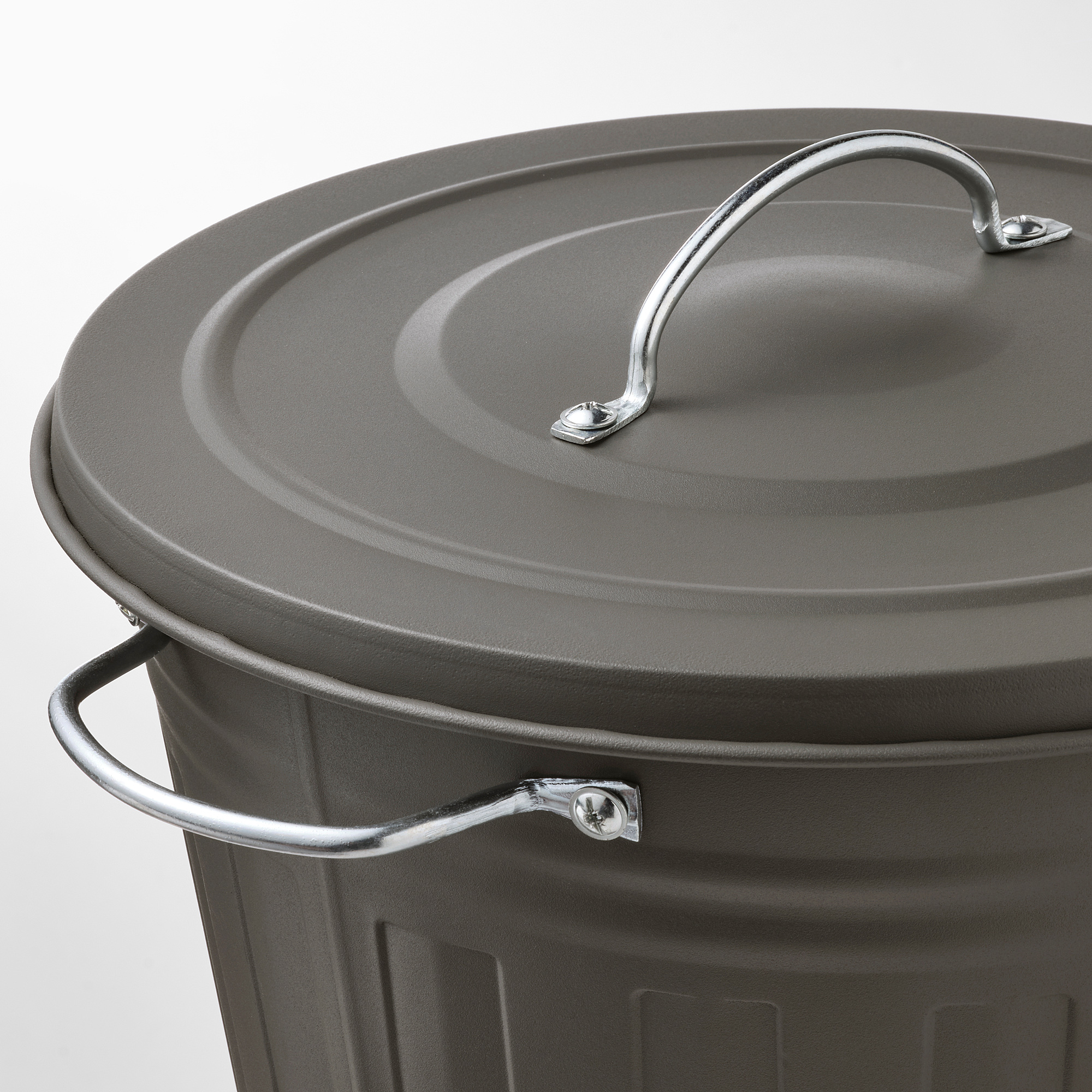 KNODD bin with lid
