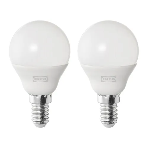 SOLHETTA - LED燈泡 E14 470流明, 球形 乳白色, 6500 絕對溫度 | IKEA 線上購物 - PE818394_S4