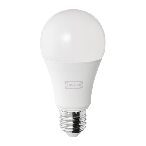 SOLHETTA - LED燈泡 E27 1521流明, 可調光/球形 乳白色 | IKEA 線上購物 - PE818397_S4