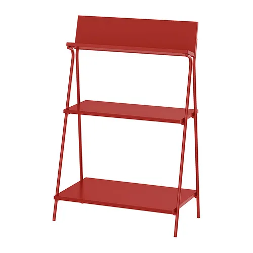 KRÖNIKÖR - 開放式收納櫃, 紅色, 60x35x91 公分 | IKEA 線上購物 - PE965089_S4