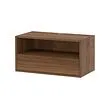 EKET - media shelf, brown walnut effect, 70x35x35 cm | IKEA Taiwan Online - PE965094_S2 