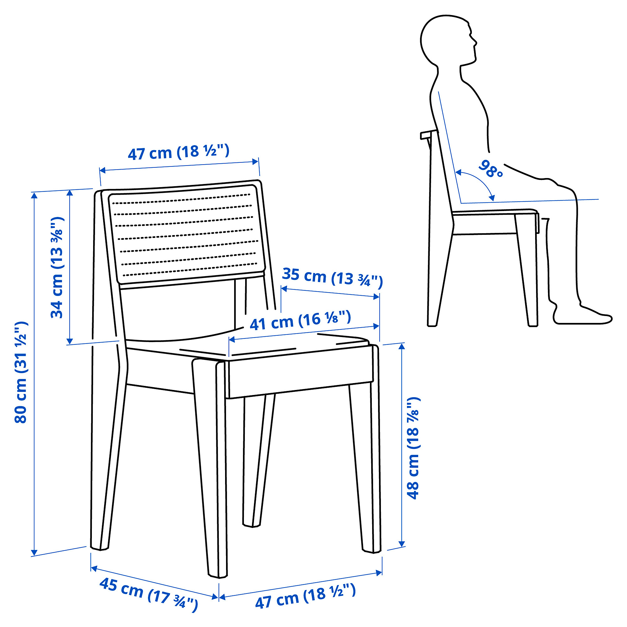 STOCKHOLM 2025/STOCKHOLM 2025 table and 4 chairs