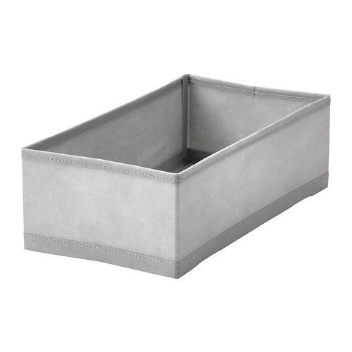 KOSINGEN - 收納盒，淺灰色，20x38x12 公分 | IKEA 線上購物 - E1003669_S4
