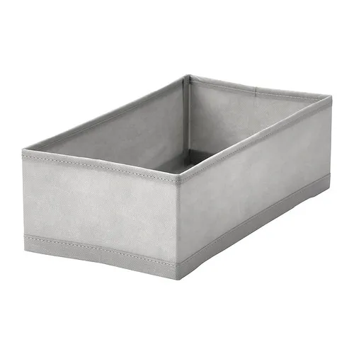 KOSINGEN - 收納盒，淺灰色，20x38x12 公分 | IKEA 線上購物 - E1003669_S4