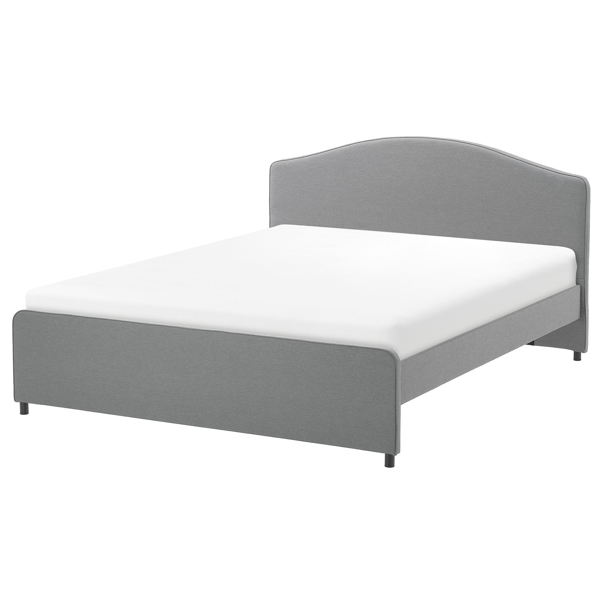 HAUGA upholstered bed frame