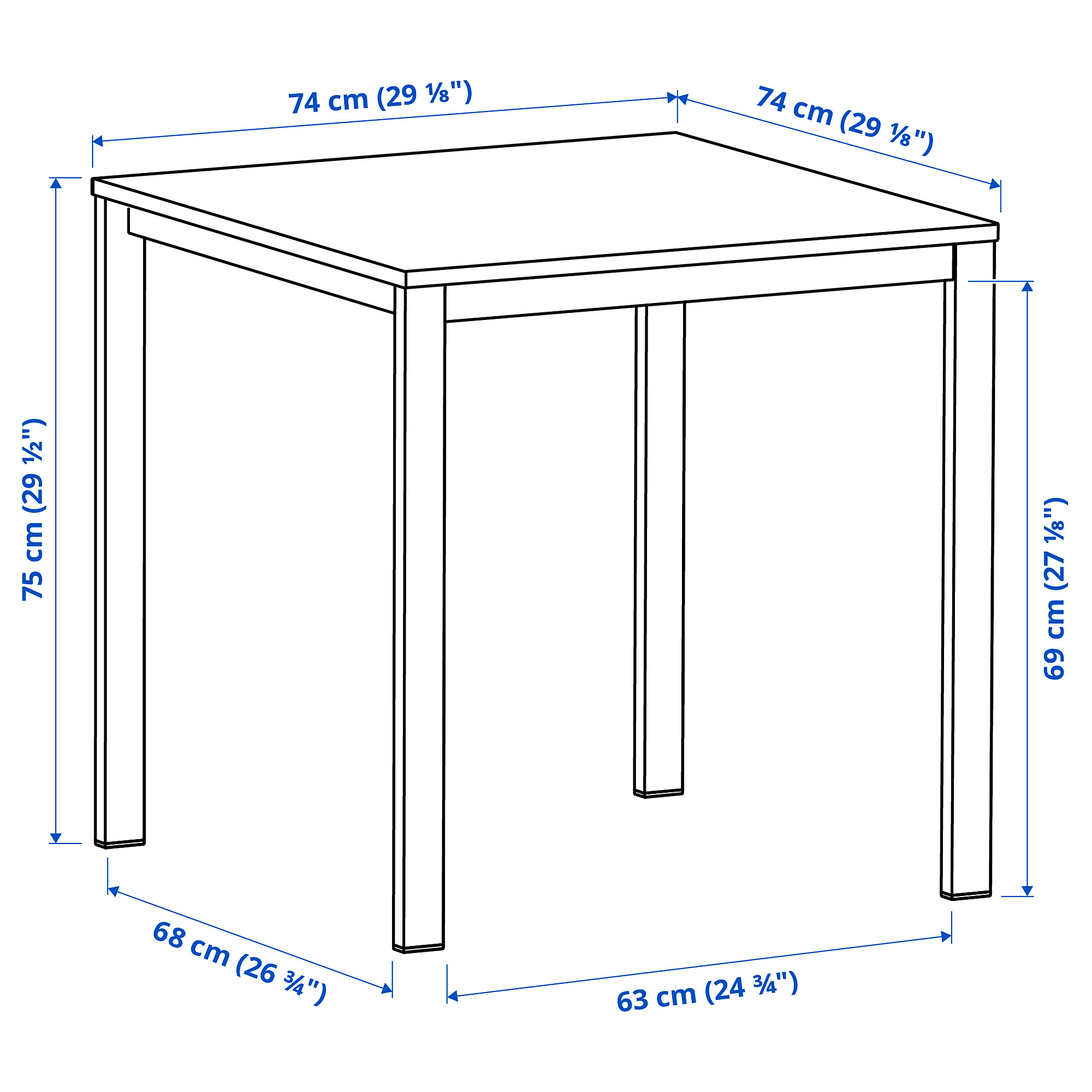 VIHALS/VIHALS table and 2 chairs