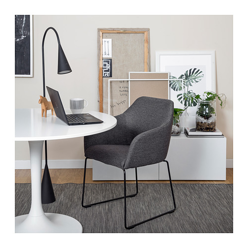 TOSSBERG - chair, metal black/grey | IKEA Taiwan Online - PE722940_S4
