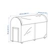 TOSTERÖ storage box, outdoor