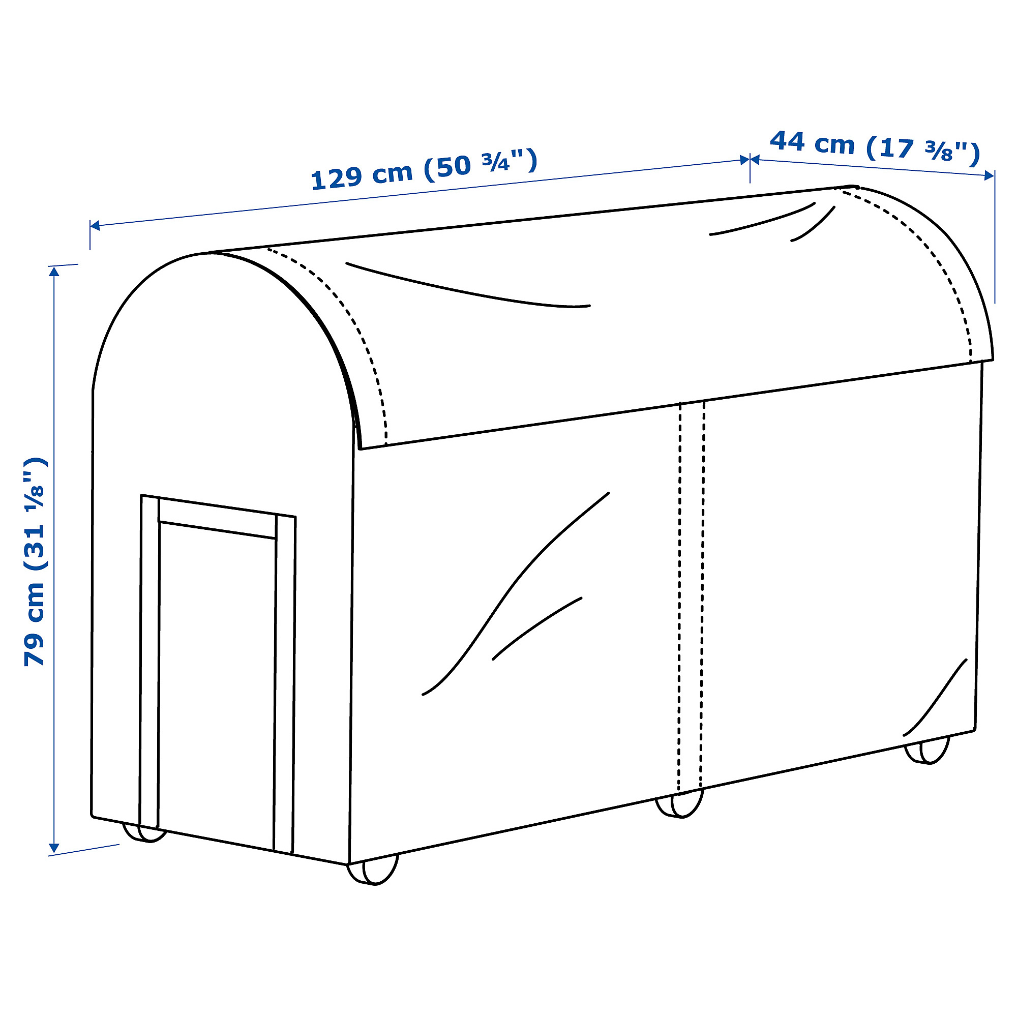 TOSTERÖ storage box, outdoor