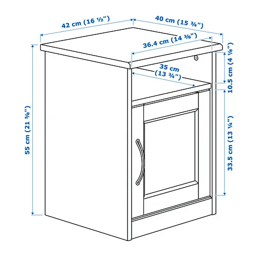 SONGESAND 臥室家具 5件組