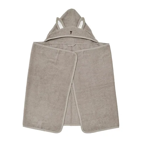 LEN - baby towel with hood, beige/bunny-shaped, 60x125 cm | IKEA Taiwan Online - E1003832_S4