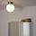 FRIHULT - ceiling/wall lamp, stainless steel colour | IKEA Taiwan Online - PE723033_S1