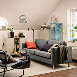 PÄRUP - 3-seat sofa, Gunnared dark grey | IKEA Taiwan Online - PE800194_S3