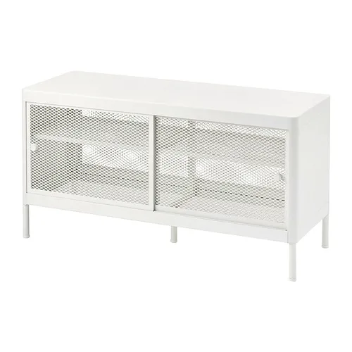 MACKAPÄR - 附滑門收納長凳, 白色, 100x37 公分 | IKEA 線上購物 - PE899907_S4