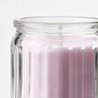 LUGNARE scented candle in glass