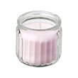 LUGNARE scented candle in glass