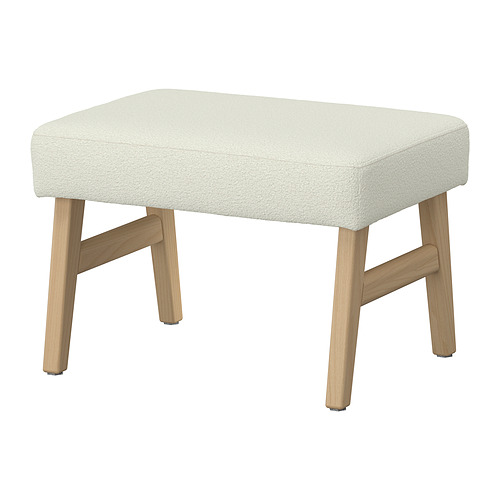 EKENÄSET - footstool, oak effect/Axvall off-white | IKEA Taiwan Online - E1003905_S4