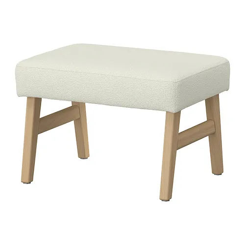 EKENÄSET - 椅凳，橡木紋/Axvall 淺乳白色 | IKEA 線上購物 - E1003905_S4